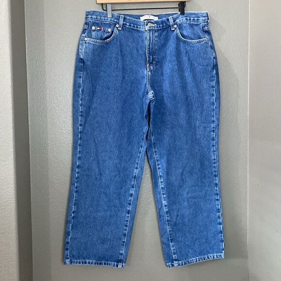 Tommy Hilfiger New Vintage Boyfriend Denim Jeans 14 Y2K 2000s - Picture 2 of 10